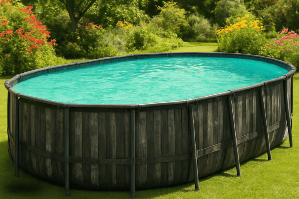 Piscina desmontable para jardín y terraza.